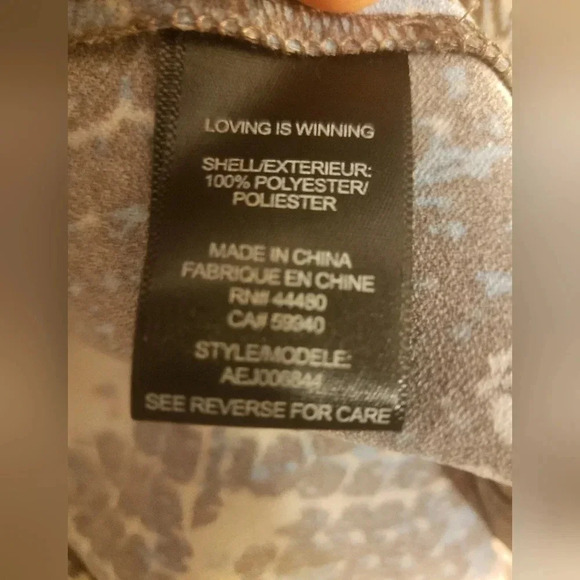 Women's AFRM RIKA Trench Coat Abstract Snake - Picture 5 of 6